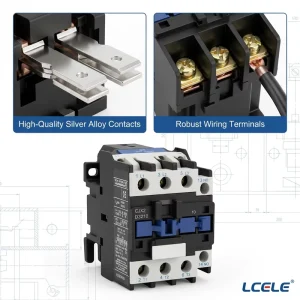 Electric Contactor CJX2-0910 1210 1810 2510 3210 4011 5011 6511 8011 9511 110V 220V 380V Magnetic AC Contactor