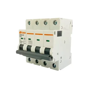 Electric Miniature Circuit Breaker 1p 2p 3p 4p Din Rail Ac Mini Circuit Breakers Panel MCB