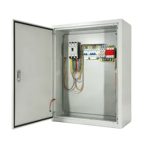 Electric Power Distribution Enclosure 14 Modules MCCB MCB Control Panel Board Wall Mounted Steel Cabinet