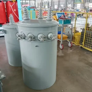 Electric Power Step up Transformer Single Three Phase Oil immersed Transformer 10 Kva