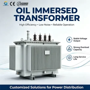 Electric Power Transformer 3 Phase 10kv/0.4Kv 22/0.4Kv 630/1250/100/2000kva 400/500kva Oil Immersed Aluminum Copper Material