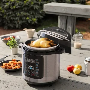 Electric Pressure Cooker Household High Voltage Rice Cooker 6L Large Capacity Electric Pressure Cooker for Stewing Soup
