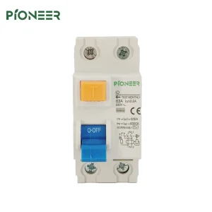Electric Residual Current Circuit RCCB Breaker 2 Pole 500A 6000A with Over Current Protection Made of PA66 Material
