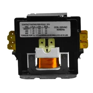 Electrical Air Conditioning Contactor 1.5P CJX9 30A 24V 110V 220V AC 50/60Hz Automatic Changeover Free Standing