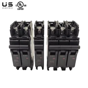 Electrical Miniature Circuit Breaker 120V / 240V AC Air Switch 3 Phase Overload Protection 2 MCB 10kA Breaking