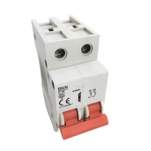 Electrical Miniature Circuit Breaker 400VAC 2P C MCB BKN