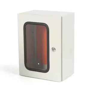 Electrical Outlet Lock Terminal Waterproof Flexible Steel Low Voltage Distribution Enclosure Box IP55 Protection Level Apartment