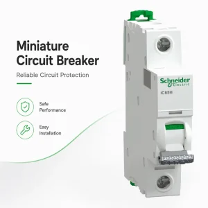 Electrical Protection IC65H D Series 1A 2A 3A 4A 6A 10A 16A 20A 25A 32A 40A 50A 63A 80A Miniature Circuit Breaker