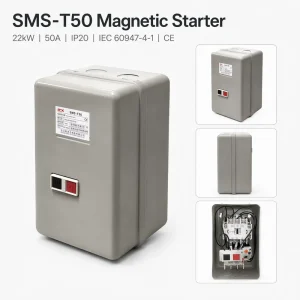 Electromagnetic Starter 3 Phase 7.5kW 15kW Integrated Contactor Thermal Relay OEM Available for Agricultural Machinery