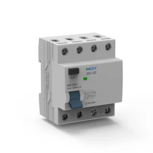 Electronic Electromagnetic Mode IP20 AC Residual Current Circuit Breaker RCCB for Solar PV and Battery System