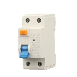 Electronic Miniature Circuit Breaker 230V Low voltage 6KA Breaking Capacity PA66 CE Certified IP65 Protection Din Rail Mounting