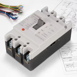Electronic Molded Case Circuit Breaker 100A JYZM1-125/3300 AC Circuit Breaker