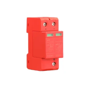 Electronic Surge Protector SPD 40 Low Voltage PA66 Material CE Certified 40kA Max Discharge Current Short Circuit Protection