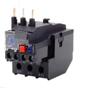 Electronic Thermal Overload Relay Adjustable Protection 1NO 1NC Contact for Precision Motor Control Control Auxiliary Contact