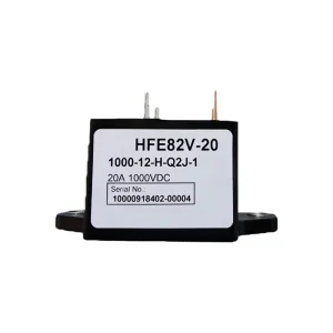 Electronic component high voltage direct current relay 12V/24VDC 20A 4PIN DIP HFE82V-20/1000-12-H-Q2J-1 relay module