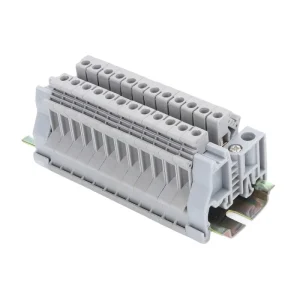 Electronic wiring terminal block UK-25N voltage terminal can be customized with rail wiring connector terminals