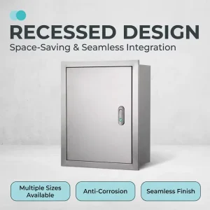 Embedded Concealed Box 32A Low Voltage Distribution Box Stainless Steel Thickened Distribution Box