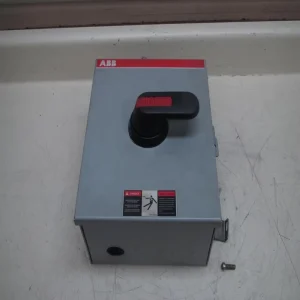 Enclosed Disconnect Switch 3 Pole 30 600V 60 Hz P N FJ301 3PB6B