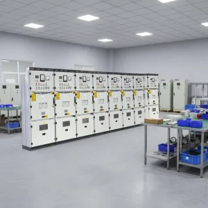 Energy Saving 10kV High Voltage Switchgear Cabinet Three Phase IP53 Outdoor Metal Switchboard AIS Panel