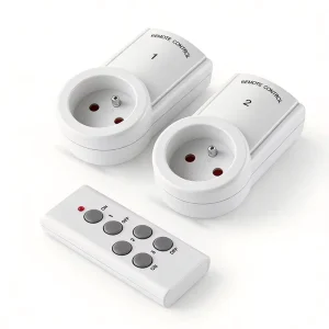 Energy Saving Wireless Remote Control Socket Set for Home