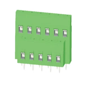Espaciado De Terminales Rango De 7,62mm 30-10AWG 600V20A Bloque De Terminales De Estilo Europeo