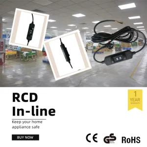 European Standard Detachable RCD Residual Current Operated Circuit Breaker Plugs 10A 16A Industrial Use IP66 Waterproof