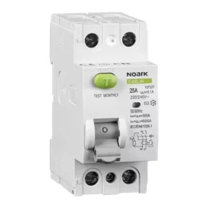 Ex9L N Miniature Circuit Breaker PA66 Residual Current Device High Current AC 2P 4P 63A 40A 100mA 300mA 30mA 25A RCBO MCB