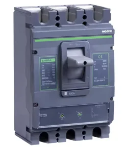 Ex9M5S TM 3P 36KA MCCB CE Moulded Case Circuit Breaker Thermal-Magnetic Trip Unit 50/60Hz 500V 36KA Breaking Capacity