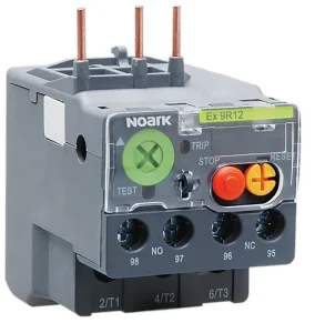 Ex9R12 12A 600V Thermal Auto Relay Miniature Sealed Frame Overload Protection Epoxy Switch Screw Terminal Low Power