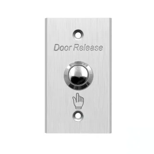 Exit Metal Push Button Switch with NO/COM Output Push to Exit Button Switches