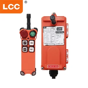 F21-4S Radio Crane Remote Control 4 Buttons Single Speed Hoist Crane Remote Control Push Button Switch