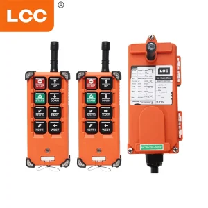 F21 E1B Industrial 6 Buttons Single Speed Wireless Hoist Crane Remote Control Push Button Switch