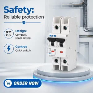 FAZ Series FAZ-D16/1-AS AC16A 240V 1P 15KA D Curve MCCB MCB Miniature Circuit Breaker for Industrial Controls