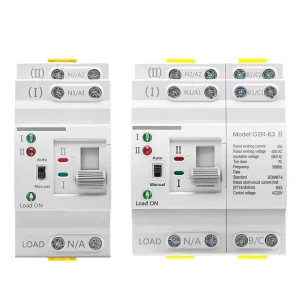 FHM3-63A 4P 2P Automatic Transfer Switching (ATS) Controller 220V40A 50A 63A Generator ATS Automatic Change Switch PC Type