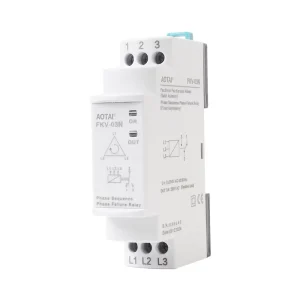 FKV 03N Protective Phase Sequence Phase Failure Time Relay High Power 5A Miniature Switch 3*380V AC Non Neutral 50/60Hz
