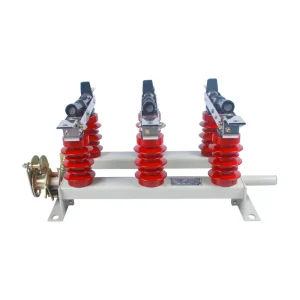 FN5-12 3-Pole 50Hz High Voltage Outdoor Copper-Silver Plated Vacuum Load Break Isolator Switch for Electrical Power