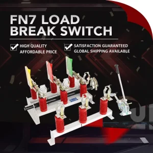 FN7 Series Indoor 12kV 3-Pole 630A IEC62271 Standard Load Break Switch Manual Operation for Power Distribution Equipment