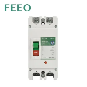 FPVM 3P 4P Moulded Case Circuit Breaker Switch 1000V 1500V DC MCCB with Ratings From 16A to 1000A