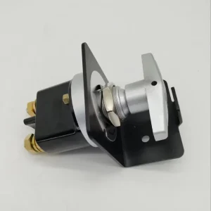 FR1044 12V 36V 500A 2 Pole Copper Push Button Battery Disconnect Switch with Lockout Plate for Car Truck Marine Boat ATV