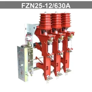 FZN25 12 Indoor Vacuum Load Break Switch 12kV 630A for RMU Ring Main Unit