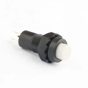 Factory 10mm 12mm on off 1A 250V Latching Push Button Switch