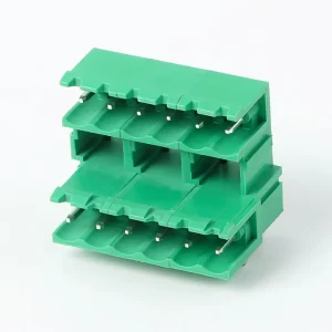 Factory Custom 2EDGVT 5.08 Double Rows PCB Terminal Blocks 5.08mm Pluggable Two Layer Connector