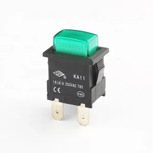 Factory Custom Illuminated Push Button Switch Momentary Latching LED Lamp Pushbutton Switch square Led Push Button