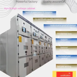 Factory Direct 10kV HYN28 High Voltage Metering Cabinet Cold Rolled Steel Anti Static Powder Coating IP30 Protection