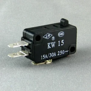 Factory Direct Black Color Spst No Miniature Switch Quick Connect Micro Switch for Air Dryer