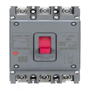 Factory Direct MCCB CDM6Z DC Moulded Case Circuit Breaker for DC Applications
