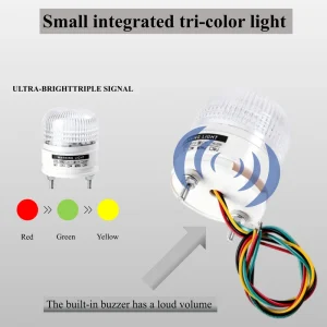 Factory Direct Sales of High quality Small Integrated Tri color Indicator Lights for Industrial Equipment
