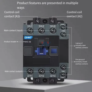 Factory Direct Supply NXC 220V Electric Contactor 18A AC Contactor
