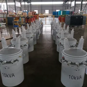 Factory Direct Supply Single Phase 50kva 37.5kva 333kva Oil Immerse Power Transformer 10KV 11KV 15KV 50Hz Frequency Aluminum