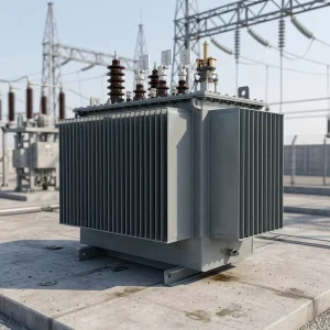 Factory Direct Three Phase Oil Immersed Medium High Voltage Transformer 60Hz 400V for Power Grid Construction